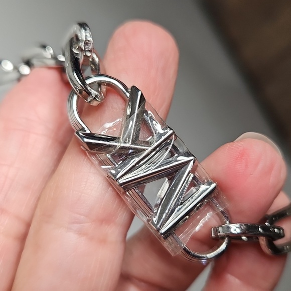 NWT MICHAEL KORS Silver Chain belt S/M Gorgeous! - Picture 3 of 4